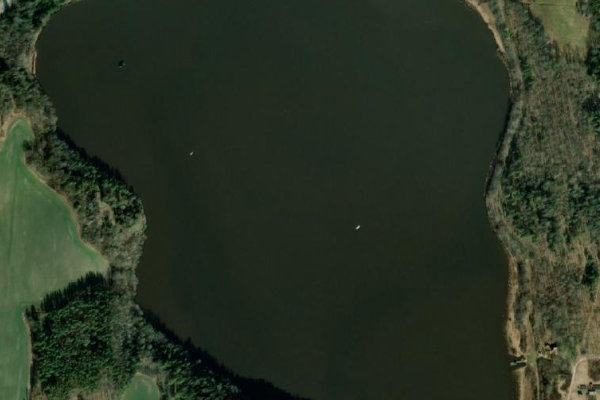 Imagen de satélite del entorno de Dynestadsjön