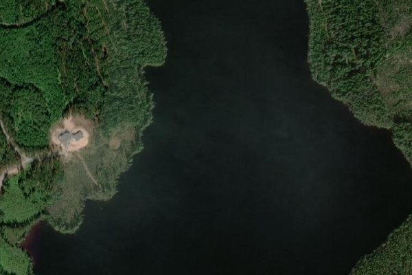 Imagen de satélite del entorno de Försjön (Aneby)