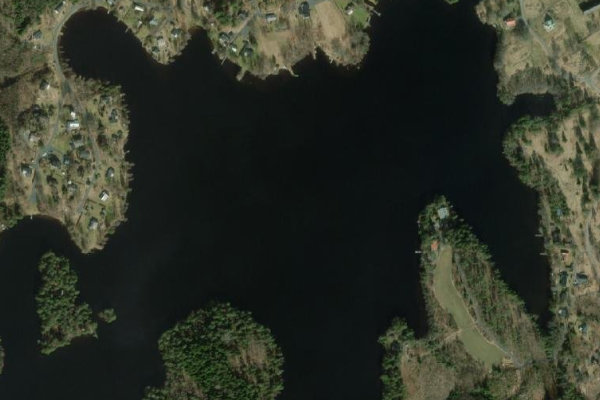 Imagen de satélite del entorno de Skärvingen