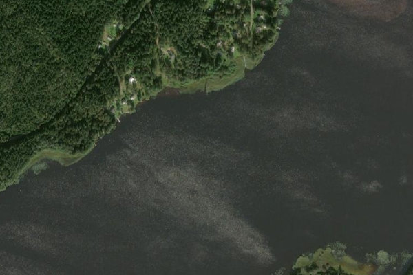Imagen de satélite del entorno de Simmesjön