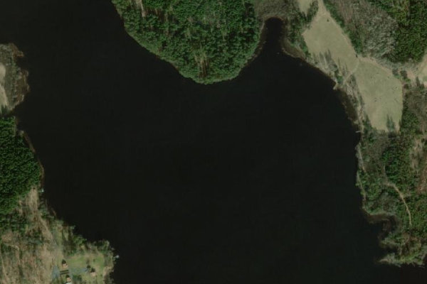 Imagen de satélite del entorno de Lillnömmen