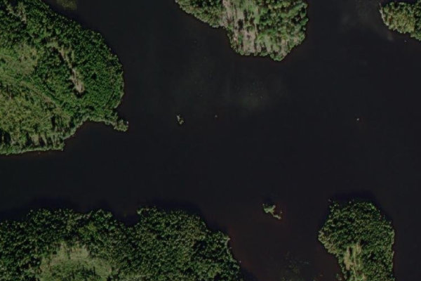 Imagen de satélite del entorno de Serarpssjön