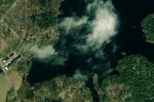 Imagen de satélite del entorno de Grönskogssjön