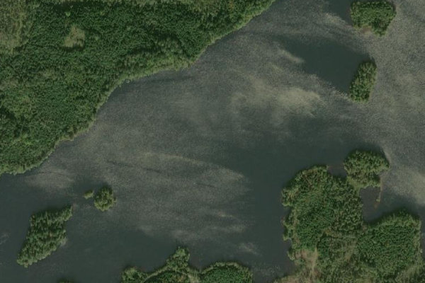 Imagen de satélite del entorno de Hurven