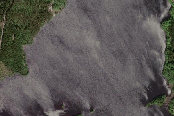 Imagen de satélite del entorno de Tuvesjön