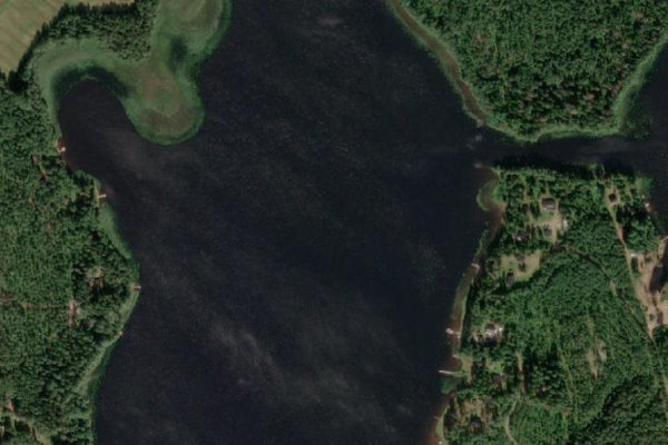 Imagen de satélite del entorno de Tirvanjärvi