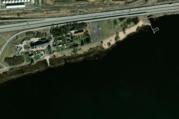 Imagen de satélite del entorno de Maardu järv