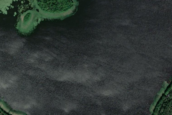 Imagen de satélite del entorno de Dūņezers