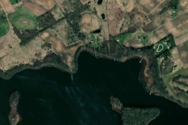 Imagen de satélite del entorno de ež. Didžiulis
