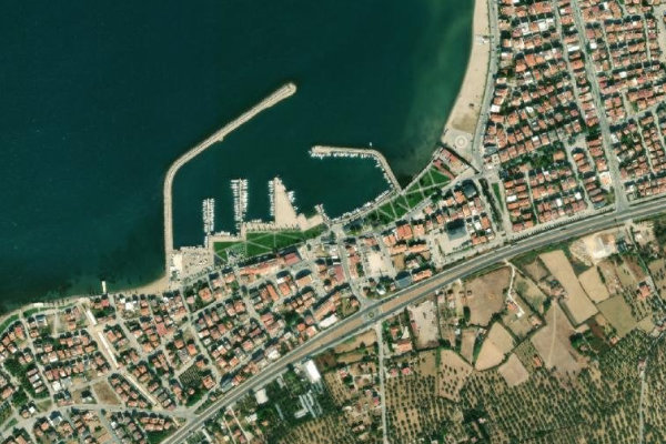 Imagen de satélite del entorno de İskele