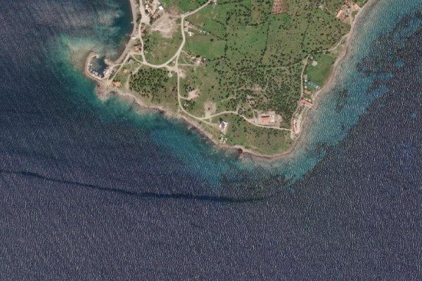 Imagen de satélite del entorno de Sivrice Deniz Feneri