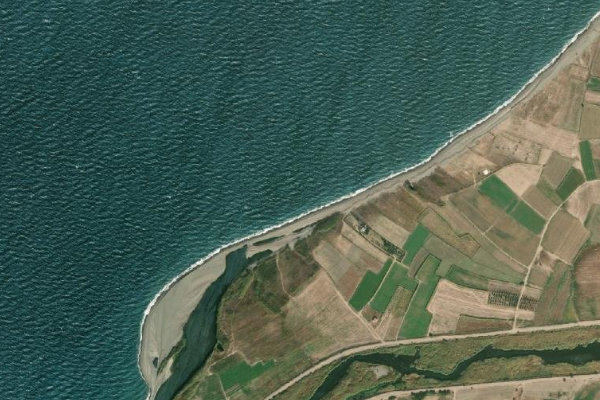 Imagen de satélite del entorno de Tuzla Çayı
