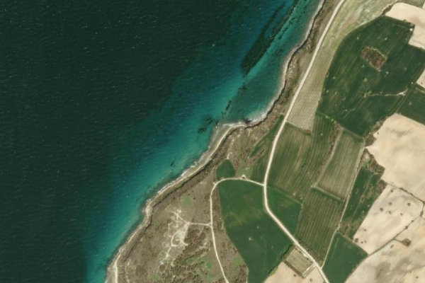 Imagen de satélite del entorno de Beach X