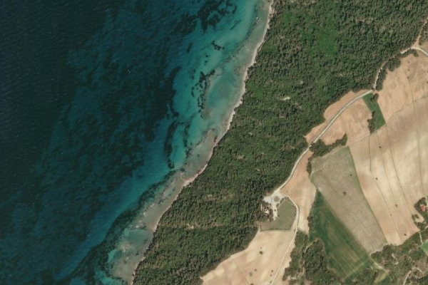 Imagen de satélite del entorno de Beach Y