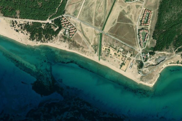 Imagen de satélite del entorno de Altunhan Plajı 2