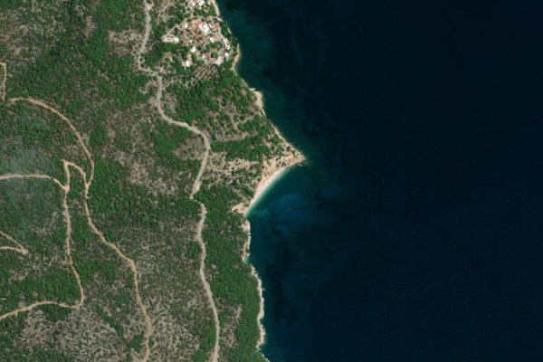 Imagen de satélite del entorno de Chalikádha