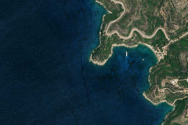 Imagen de satélite del entorno de Chondrókavos