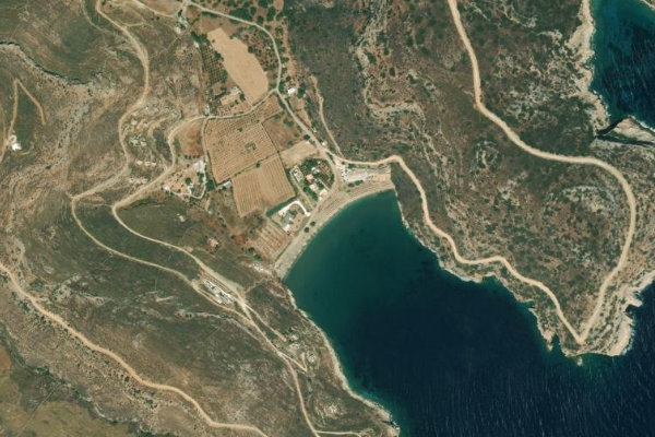 Imagen de satélite del entorno de Spathí