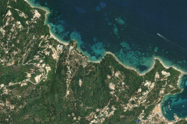 Imagen de satélite del entorno de Glyfáda
