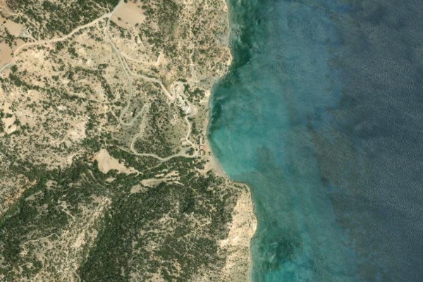 Imagen de satélite del entorno de Fókia