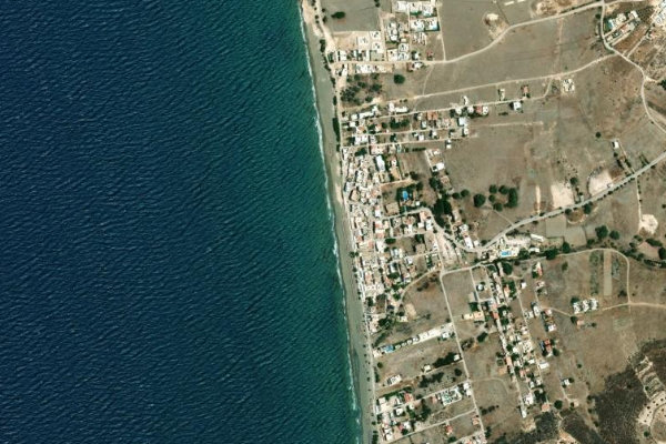 Imagen de satélite del entorno de Kalamáki