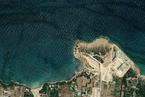 Imagen de satélite del entorno de Diana Beach
