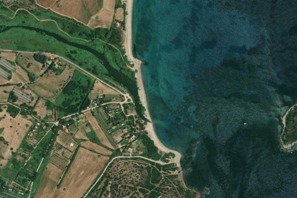 Image satellite des environs de Rio Lilloni