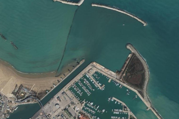 Image satellite des environs de Pescara