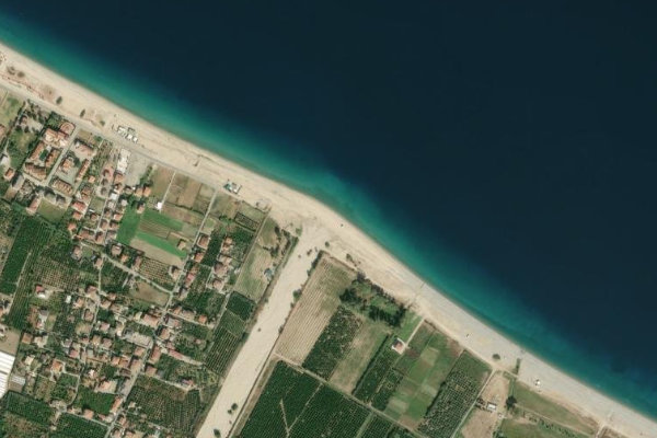 Image satellite des environs de Cino