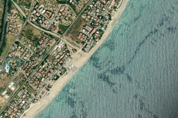 Image satellite des environs de Franco