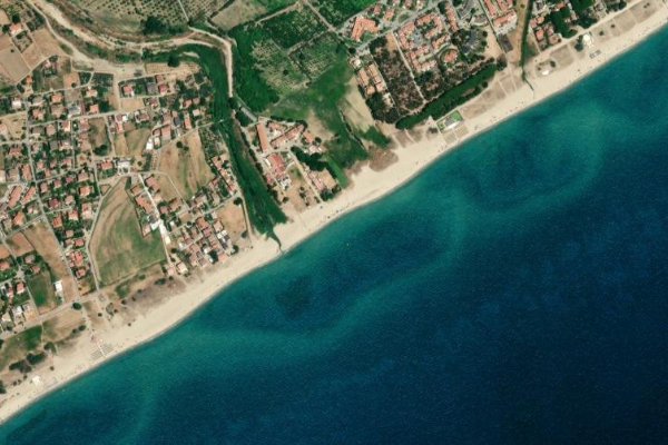 Image satellite des environs de Uria