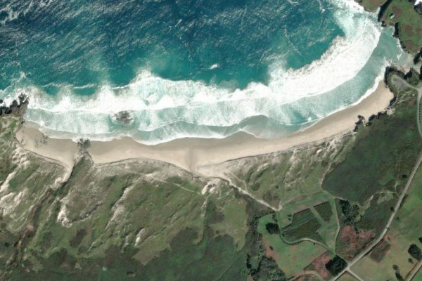 Image satellite des environs de O Cano do Foutadoiro