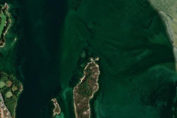 Image satellite des environs de Río Umia