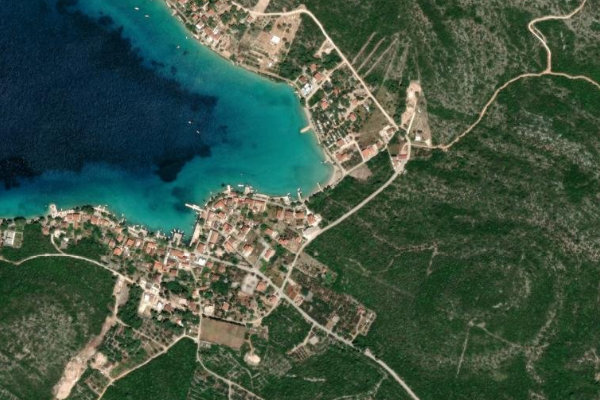 Image satellite des environs de Lovište