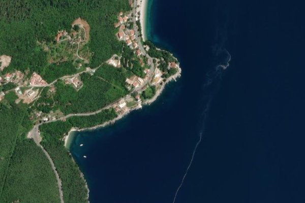 Image satellite des environs de Medveja
