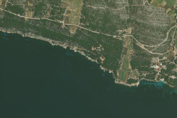 Image satellite des environs de Jagodna