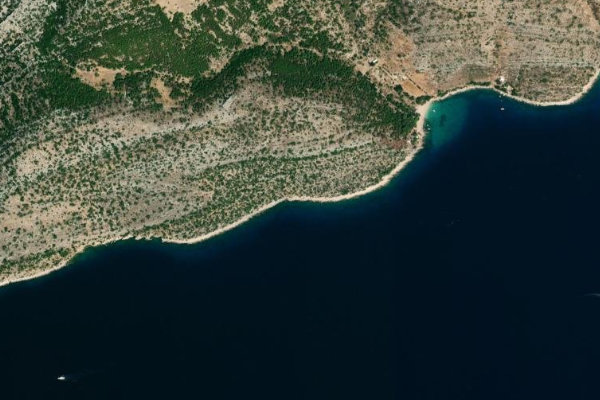 Image satellite des environs de Osridke