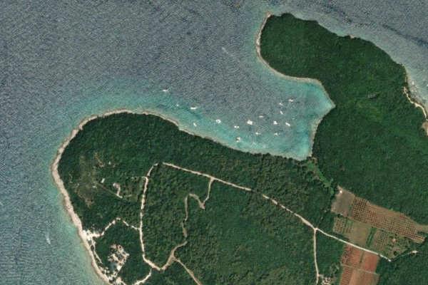 Image satellite des environs de Blesička