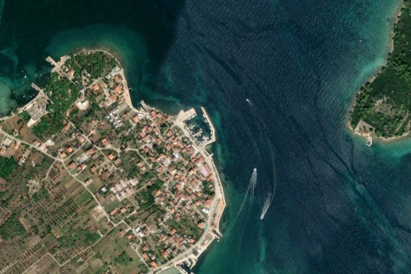 Image satellite des environs de Babac