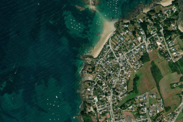 Image satellite des environs de Pointe Saint-Martin