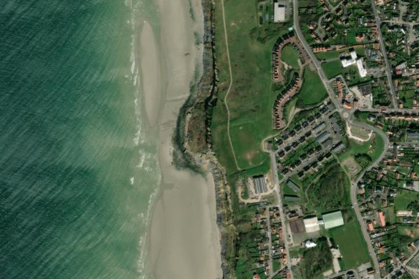 Image satellite des environs de Pointe de la Rochette