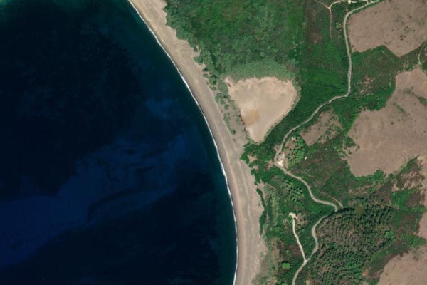 Image satellite des environs de Argentella