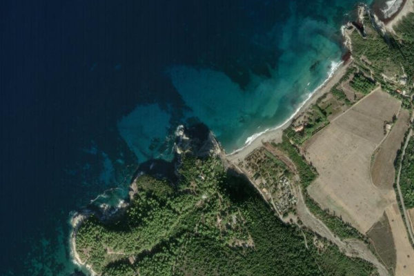 Image satellite des environs de Punta di Saeta