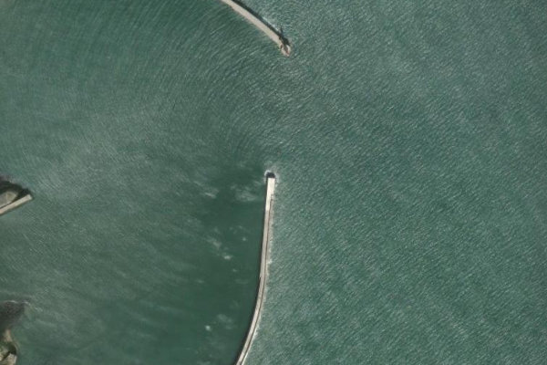 Image satellite des environs de Roker Pier Lighthouse