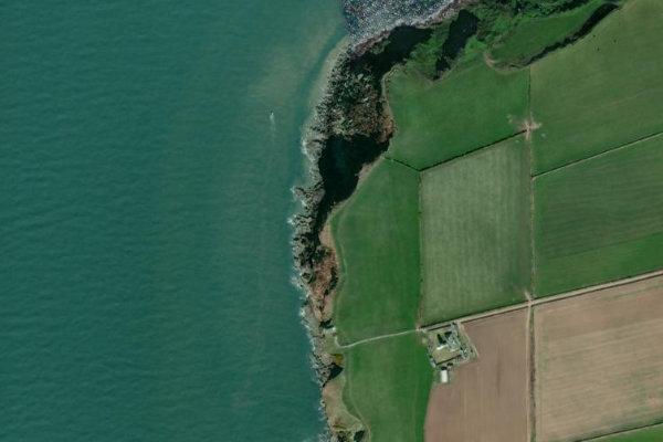 Image satellite des environs de North Head