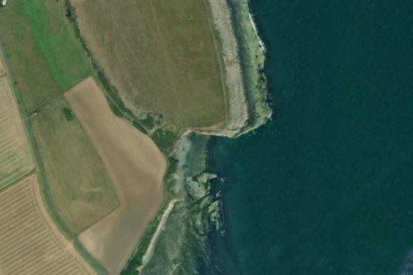 Image satellite des environs de Swine Den
