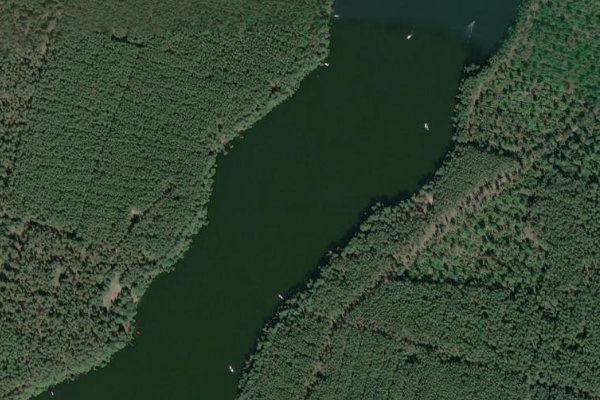 Image satellite des environs de Schmöldesee