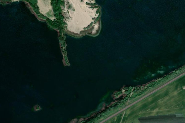 Image satellite des environs de Kiesgrube Eilenburg