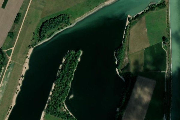 Image satellite des environs de An der Momm