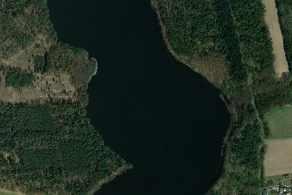 Image satellite des environs de Klempowsee
